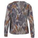 Enjoy Womenswear 155850/051 Middengrijs Cozy Sweater grafische print