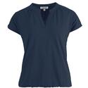 Enjoy Womenswear 183394/195 Indigo T-shirt korte mouw basis