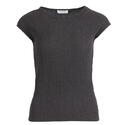 Enjoy Womenswear 412754/071 Antra Uni structuur top