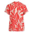 Enjoy Womenswear 474168/491 Oranje Blouse km print allover