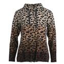 Enjoy Womenswear 474813/563 Koffie Print sweater