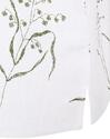 Freequent 205896/Brilliant White w. Deep Green Laluna blouse