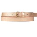 Legend 25128/405 Pink Rose Metallic riem, Gouden buckle