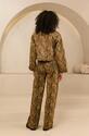 Lofty Manner QI307/Feathers print Luka trouser