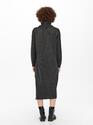 Only 15214595/Dark Grey Melange Brandie LS rollneck dress NOOS