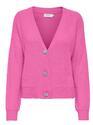 Only 15259564/Super Pink Ella piumo LS cardigan