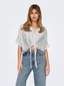 Only 15281497/CD/White Blue Bonnet Paula life SS tie shirt NOOS