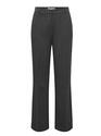 Only 15304267/Dark Grey Melange Brie MW straight pant 32"