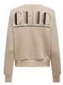 Only 15307793/Humus Mayra LS shine o-neck sweat