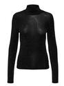 Only 15309505/Black/Silver Clara LS rollneck