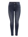 Only 15318738/Blue Black Denim Blush mid skinny REA409 NOOS