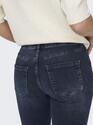 Only 15318738/Blue Black Denim Blush mid skinny REA409 NOOS