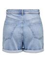 Only 15321381/Light Blue Denim Josephine stretch shorts NOOS