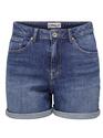 Only 15321381/Medium Blue Denim Josephine stretch shorts NOOS