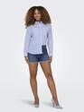 Only 15321381/Medium Blue Denim Josephine stretch shorts NOOS