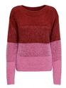 Only 15324232/Syrah/Superpink Maika LS boatneck