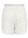 Only 15327704/Cloud Dancer Julia pull string shorts