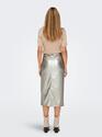 Only 15328037/Silver Lola-elyna HW metal long skirt