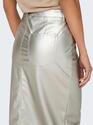 Only 15328037/Silver Lola-elyna HW metal long skirt