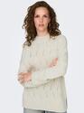 Only 15328233/Whitecap Gray Leise Freya LS high neck