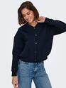 Only 15336901/Navy Blazer Naomi LS bomber sweat