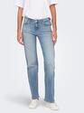 Only 15337794/Light Blue Denim Blush mid straight TAI467 NOOS