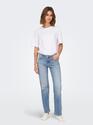 Only 15337794/Light Blue Denim Blush mid straight TAI467 NOOS
