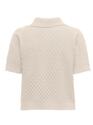 Only 15341211/Birch Cosima SS structure polo NOOS