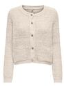 Only 15342448/Birch Celeste o-neck cardigan