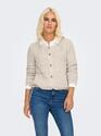 Only 15342448/Birch Celeste o-neck cardigan