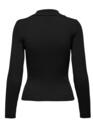 Only 15344231/Black Nima life LS polo pullover
