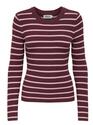 Only 15344579/Mauve Wine Louisa LS pullover