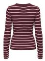 Only 15344579/Mauve Wine Louisa LS pullover