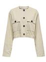 Only 15348776/French Oak Pampa LS linen jacket