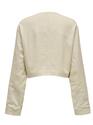 Only 15348776/French Oak Pampa LS linen jacket