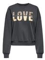 Only 15356179/Phantom Love Tammie LS leo print o-neck