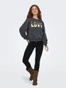 Only 15356179/Phantom Love Tammie LS leo print o-neck