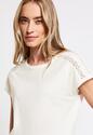Street One 323312/10108 Shirt w. crochet tapes