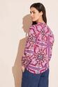 Street One 344657/35755 Print tunic blouse frill LQR