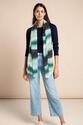 Street One 572519/33516 Printed plissée long scarf