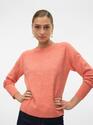 Vero Moda 10201022/Burnt Sienna Doffy LS o-neck blouse NOOS