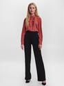 Vero Moda 10267718/Black Maya MW straight pant NOOS