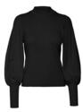 Vero Moda 10290671/Black Hollykarispuff LS highneck pul