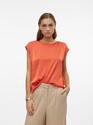 Vero Moda 10311029/Burnt Sienna Reba wide top