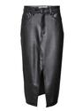 Vero Moda 10311707/Black Veri HR calf PL skirt NOOS