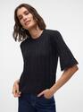 Vero Moda 10311769/Black Alba 2/4 o-neck pullover