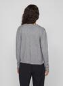 Vila 14060800/Medium Grey Melange Ril short LS cardigan NOOS