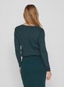 Vila 14084325/Ponderosa Pine Comfy o-neck LS knit top NOOS