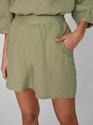 Vila 14095862/Oil Green Jillo RW shorts