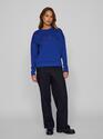 Vila 14102406/Mazarine Blue Reflect emb lumi LS sweat top